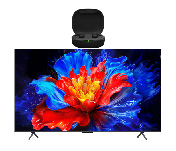 TCL 65P81K 65" QLED 144 Hz 4K Google TV + Vibe Flex 2 Czarne - 1530370 - zdjęcie